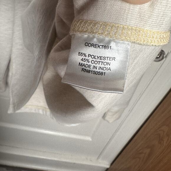 Men's Cream Half-Zip Sweater - Picture 13 of 16